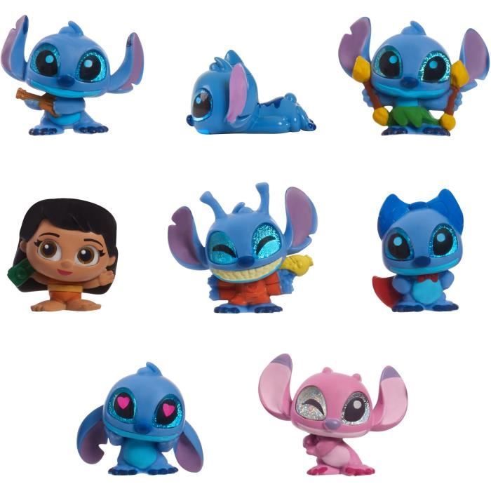Figurines a collectionner - Coffret Collector Stitch - 8 figurines exclusives dont 1 rare - Neuf