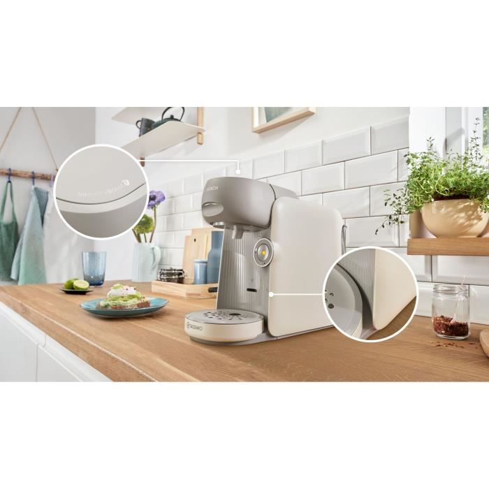 Bosch TAS167P machine à café Entièrement automatique Cafetière à dosette 0,7 L - Neuf