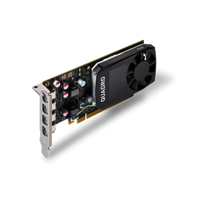 PNY VCQP600 PB carte graphique NVIDIA Quadro P600 2 Go GDDR5 Neuf - vue 3