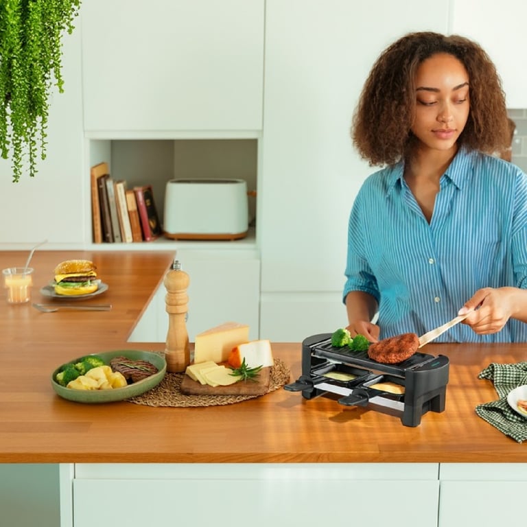 Raclette Cecotec Cheese&Grill 3200 Pocket – 320 W, 2 Personnes, Plaque Antiadhésive - vue 3