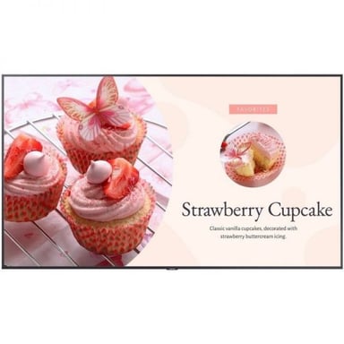 Pantalla Profesional Samsung BE75C-H 75'' UHD 4K LED Señalización Comercial TV Tuner Wi-Fi Bluetooth HDMI USB