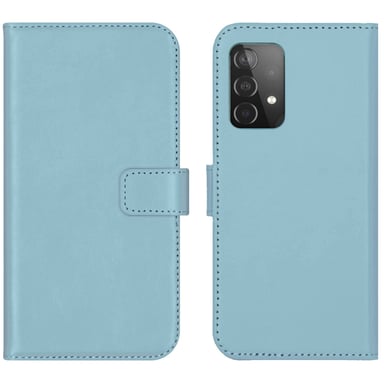 Selencia A526F43921208 coque de protection pour téléphones portables 16,5 cm (6.5'') Folio porte carte Bleu Samsung Galaxy A52 (4G), Galaxy A52s, Galaxy A52 (5G)