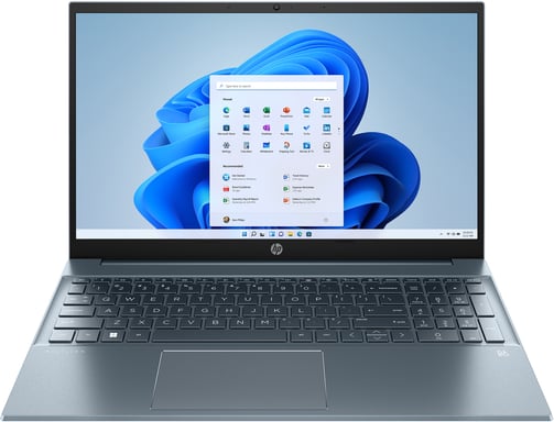 HP Pavilion 15-eg2003nf Intel® Core™ i7 i7-1255U Ordinateur portable 39,6 cm (15.6'') Full HD 16 Go DDR4-SDRAM 512 Go SSD Wi-Fi 6 (802.11ax) Windows 11 Home Bleu