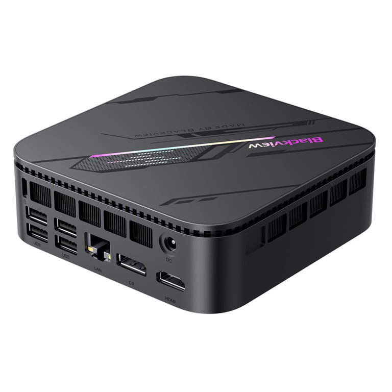 Mini PC Blackview MP100 Pro Intel®Alder Lake I5 4.4GHz Max SSD 4To Windows 11 Pro Wifi 6 4K UHD 144 Hz - vue 3