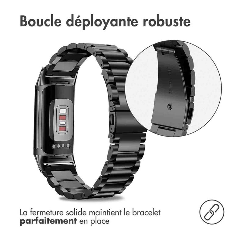 Bracelet Fitbit Charge 5  - Doré - vue 3