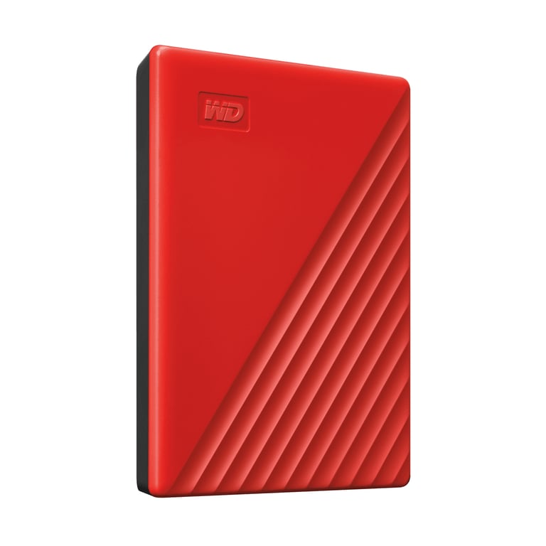 Western Digital My Passport disque dur externe 4 To Rouge - Neuf