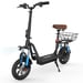Trottinette Elettrica i12 | Motore 500W | Batteria 36V 7.5Ah | Pnei da 12 PolliciT| Velocità Massima 25 km/h | Autonomia 30-35 km | Nero