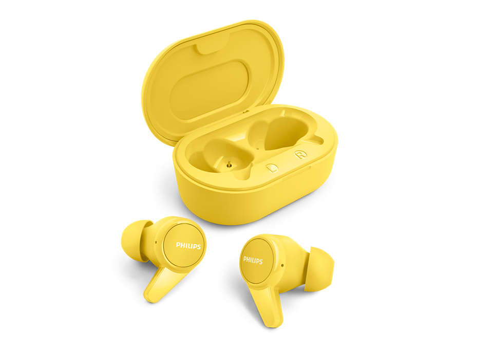 Philips 1000 series TAT1207YL/00 écouteur/casque Sans fil Ecouteurs  Bluetooth Jaune