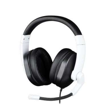 Konix Mythics Auriculares Alámbrico Diadema Juego Negro, Blanco