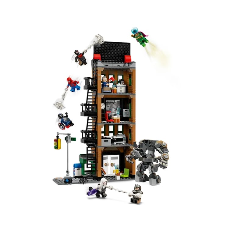LEGO Marvel Spider-Man contre Mystério : le Daily Bugle 76342 - vue 6