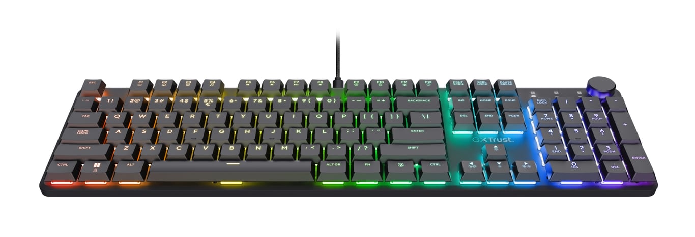 Trust GXT 866 TORIX clavier Gaming USB QWERTY US International Neuf - vue 2