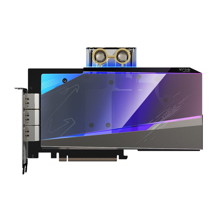 GIGABYTE AORUS XTREME GeForce RTX 3080 Ti WATERFORCE WB 12G NVIDIA 12 Go GDDR6X - Neuf