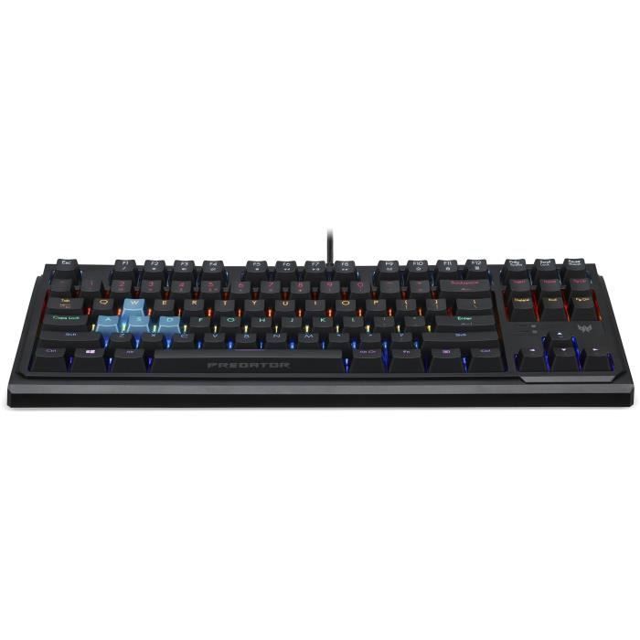 Acer Predator Aethon 301 TKL Tastiera da gioco cablata nera Qwerty
