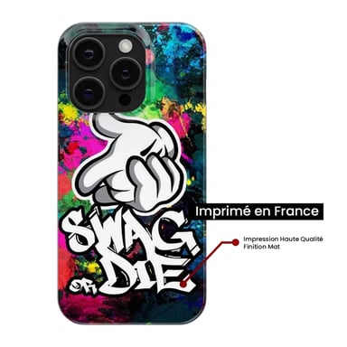 Coque en silicone - Compatible pour Apple iPhone 17 Air - design swag or die
