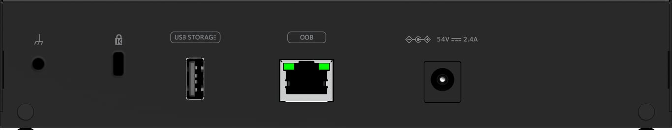 Netgear M4250 9G1F POE+ 10 PORT AVLINE - vue 3