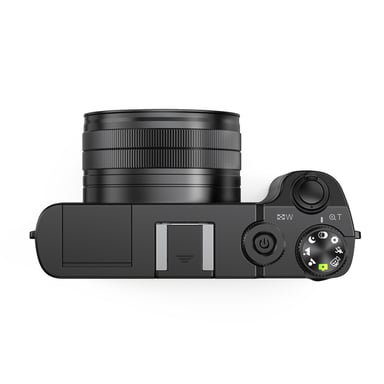 Caméra numérique 4K avec deux objectifs, carte mémoire de 32 Go (DC218)