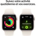 Apple Watch SE (3nd generation) OLED 40 mm Digital 324 x 394 Pixeles Pantalla táctil Beige Wifi GPS (satélite)