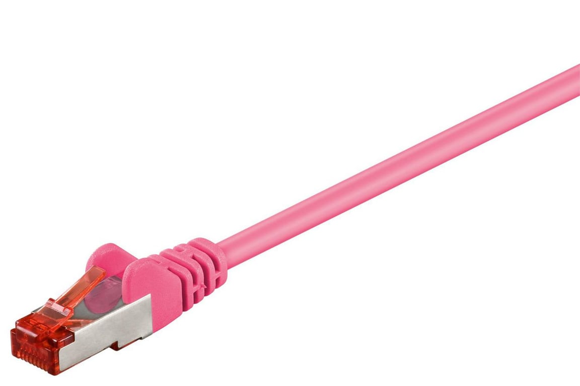 Microconnect B-FTP60025PI câble de réseau Rose 0,25 m Cat6 F/UTP (FTP)