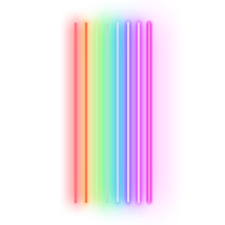 Néon LED Arc en ciel