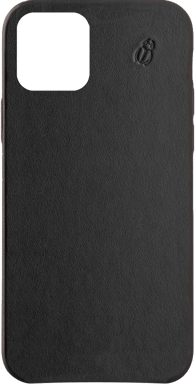 Custodia in pelle per iPhone 12 / 12 Pro Nero Beetlecase