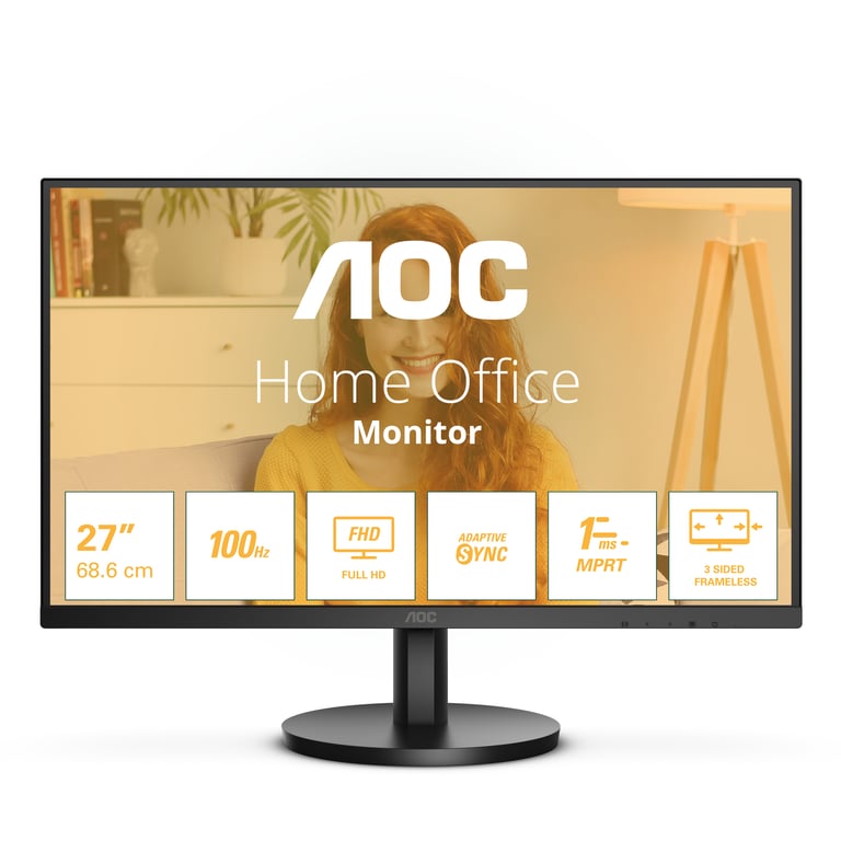 Ecran PC Aoc 27B3HMA2 27 Full HD - vue 7