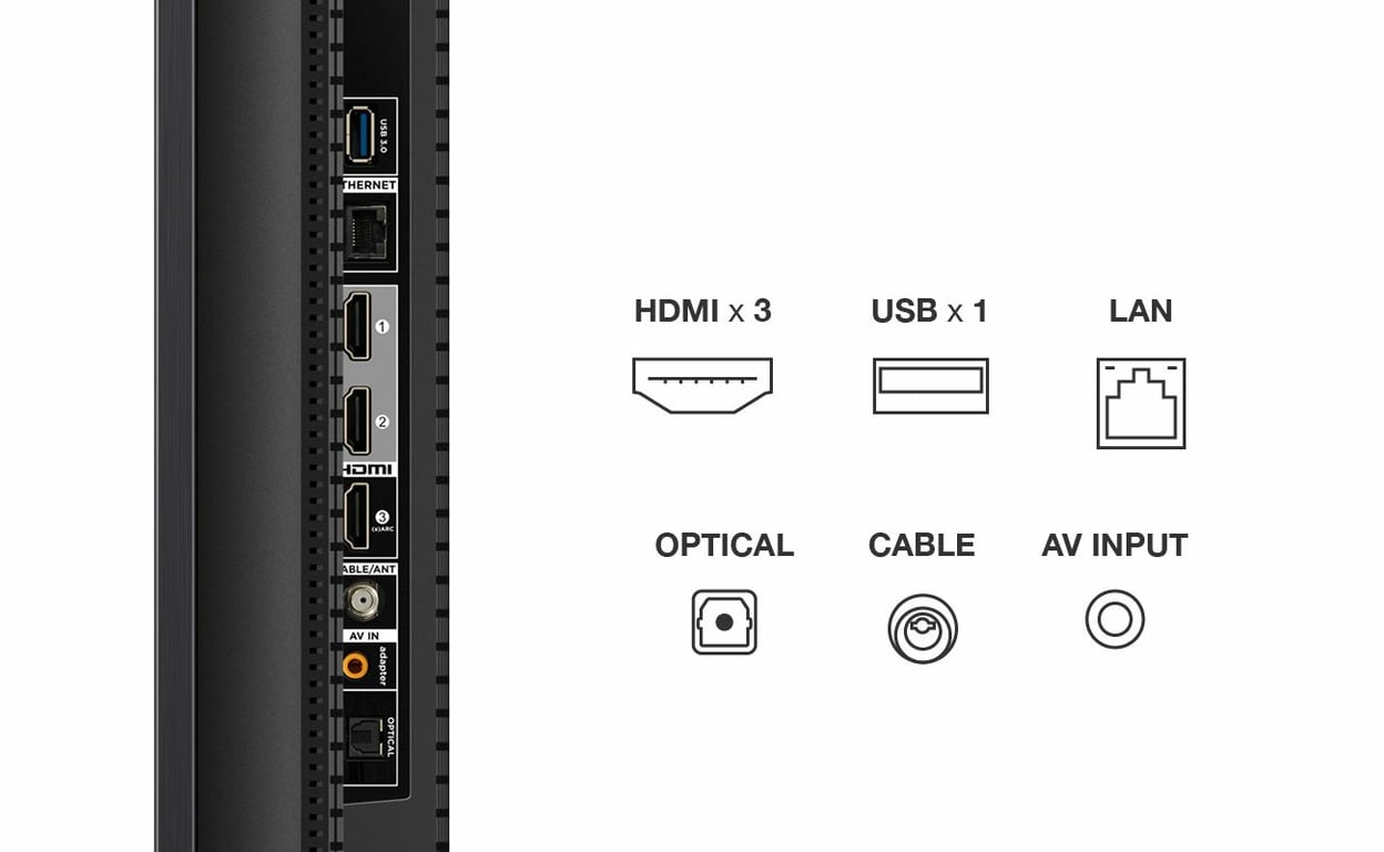 TV QLED 65C655PRO 2024 - vue 6