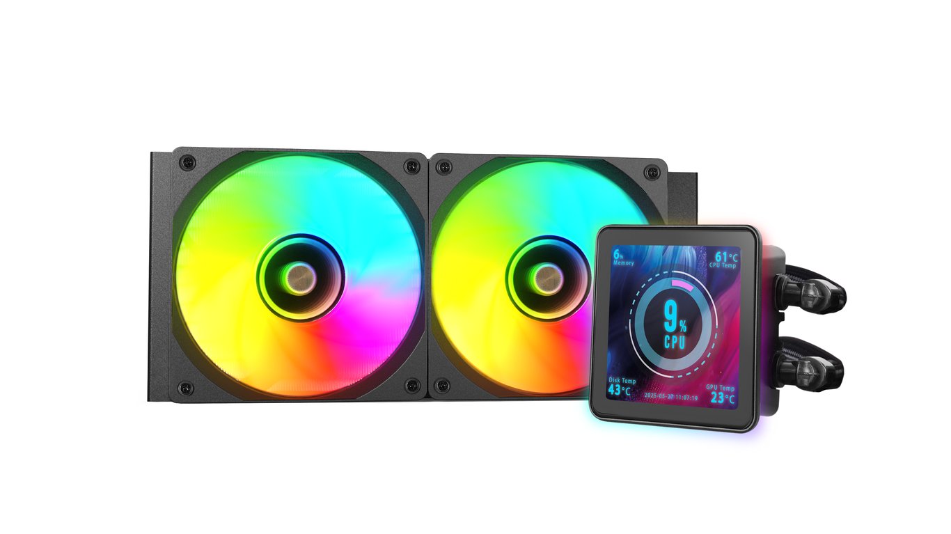 Mars Gaming ML VISIONPRO240 Processeur Refroidisseur de liquide tout en un 12 cm 1 pièce Neuf - vue 2