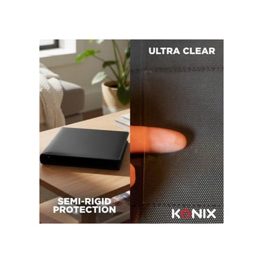 Classeur Konix Premium TCG 3x3 PU rigide 3 anneaux Compatible 63×88 mm Coloris unique
