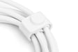 Digitus Câble de connexion USB-C en silicone, 0,5m, blanc
