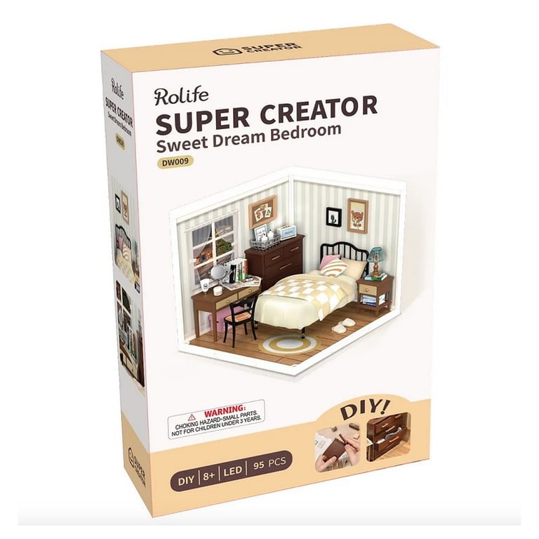 Maquette DIY de Chambre Douce Rêve : Créez Votre Univers de Rêve Neuf - vue 3