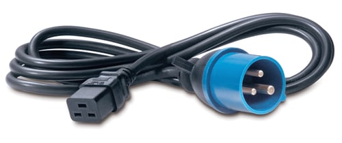 APC NetShelter - Cordon d'alim - Prises CEI309 et C19 - 50/60 Hz - 16A - 2,5m - Professionnels - Neuf