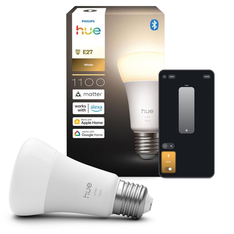 Ampoule connectée Philips Hue E27 Blanc - Neuf