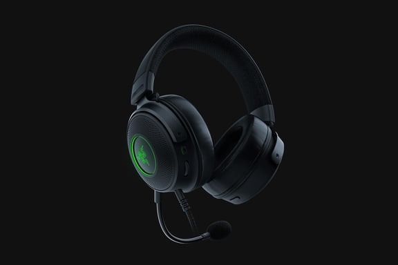Razer Kraken V3 HyperSense Casque Avec fil Arceau Jouer USB Type-A Noir