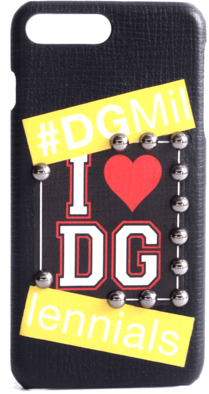 Dolce & Gabbana Coque I Love DG iPhone 7 Plus - 8 Plus Case