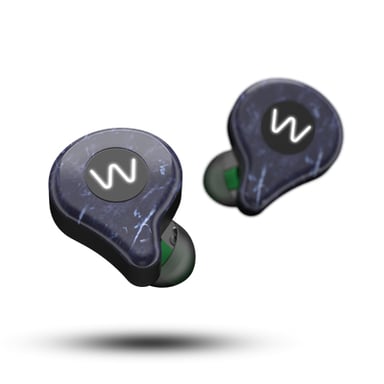 WAVELL TWO Casque Sans fil Ecouteurs Appels/Musique/Sport/Au quotidien Bluetooth Noir, Violet