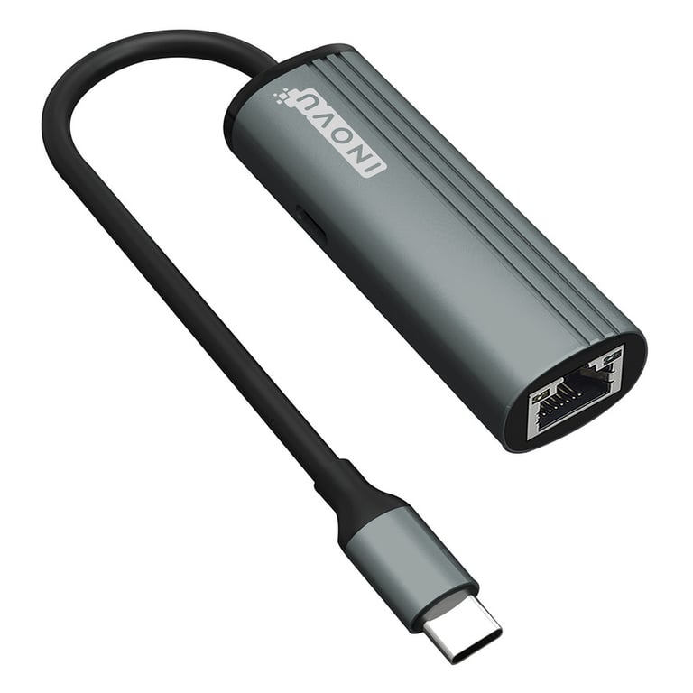 INOVU Adaptateur USB 3.0 vers Gigabit Ethernet avec Power Delivery - vue 2