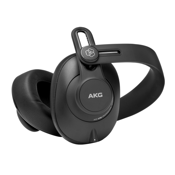 AKG K361 écouteur/casque Écouteurs Avec fil Arceau Stage/Studio Noir, Métallique - Neuf