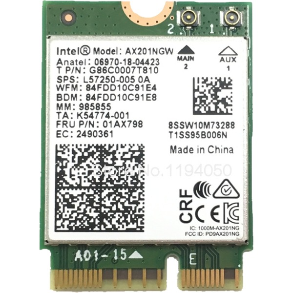 Intel ® Wi Fi 6E AX211 Gig+ Neuf - vue 2