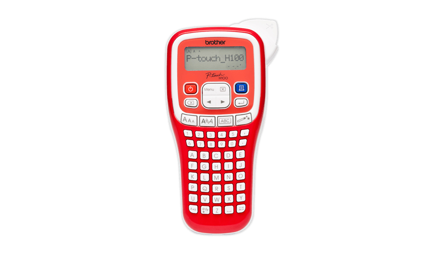 Brother P Touch PT H100R Étiqueteuse et transfert thermique Rouleau 1 2 cm 180 dpi jusqu'à 20 mmsec impression par 2 lignes