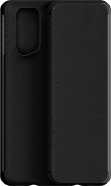 Oppo Funda con cierre para Oppo Find X5 Pro Funda abatible con tarjetero Negro