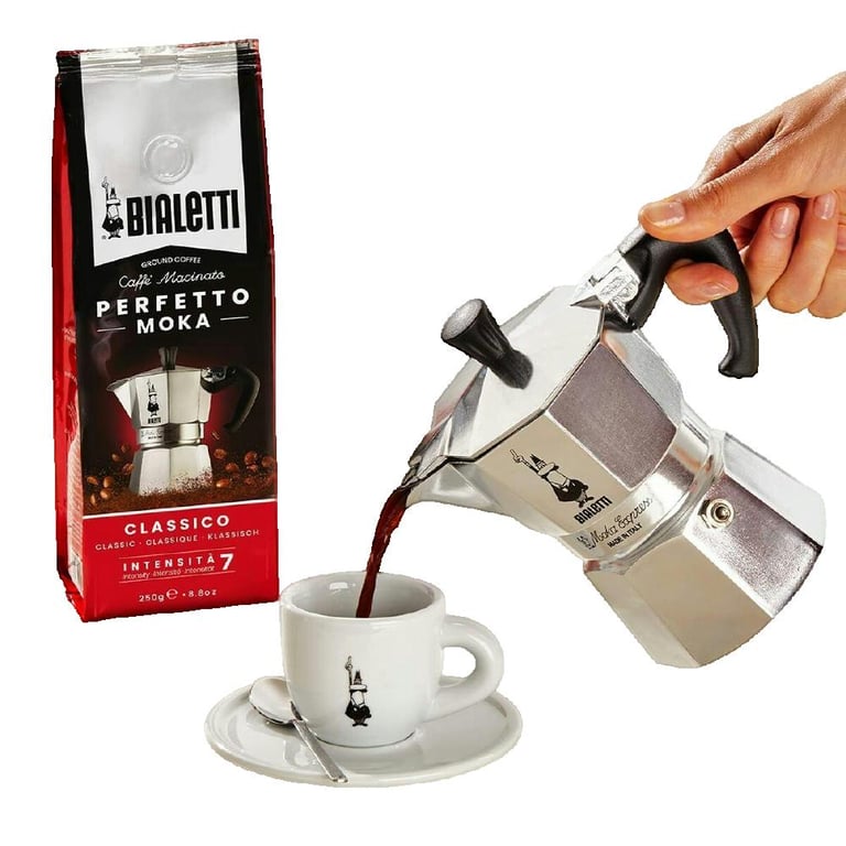 Bialetti 2762 Alpina Cafetière Italienne en Aluminium 3 Tasses - vue 10