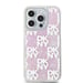 Custodia per Apple iPhone 15 Pro con motivo Liquid Glitter Check