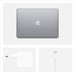 MacBook Air Core i3 (2020) 13,3', 1,1 GHz 256 GB 8 GB Intel Iris Plus Graphics, Grigio Argento - QWERTY Italiano