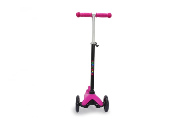 Jamara 460497 scooter Niños Patinete de tres ruedas Negro, Rosa