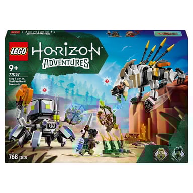LEGO 77037 : Aloy e Varl contro Testudien e Sawtooth - Set avventura all'orizzonte