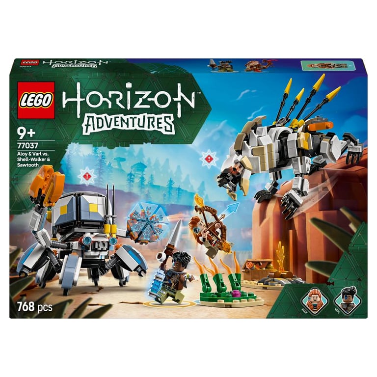 LEGO 77037 : Aloy et Varl contre Testudien et Dents de Scie - Set d'Aventure Horizon - Neuf