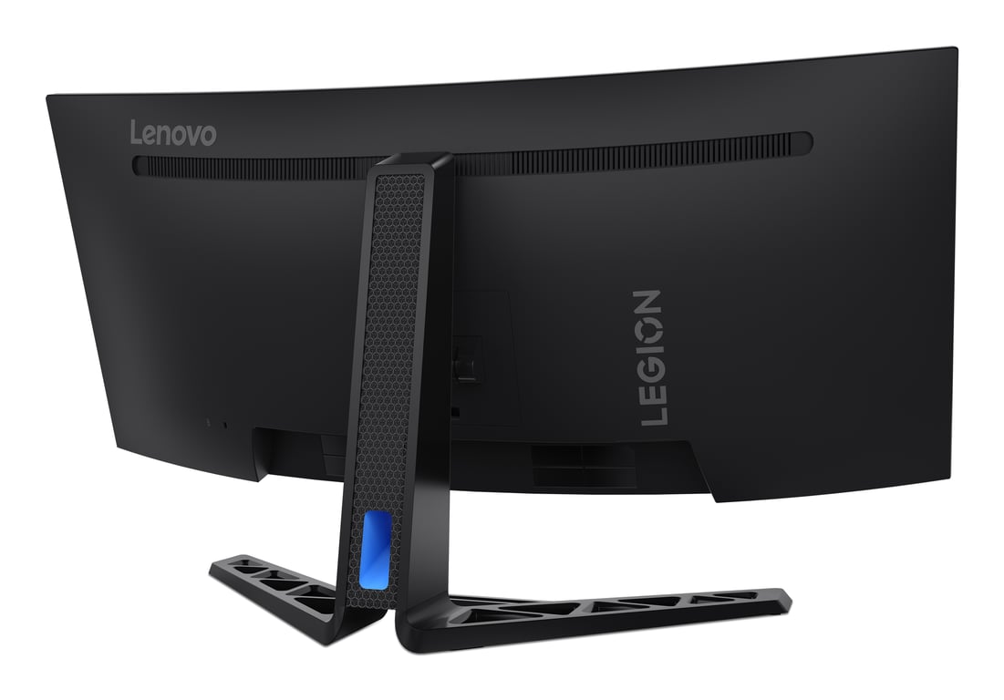 Lenovo Legion R34w 30 Écran Gaming de 34" Incurvé avec Eyesafe WQHD VA 180Hz 0.5ms HDMI+DP Cable DP AMD FreeSync Haut parleurs Réglage en Inclinaison - vue 3