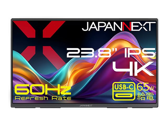 Ecran PC Portable JAPANNEXT 23.8 IPS 4K UHD 3840x2160 JN MD IPS238U C6 - vue 2