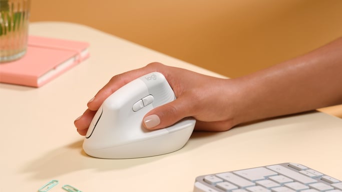 Logitech Lift Mouse senza fili RF per destri + Bluetooth ottico 4000 DPI