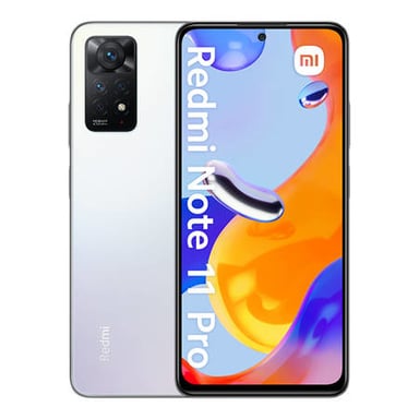 Xiaomi Redmi Note 11 Pro 6 Go, 128 Go, Blanc, débloqué